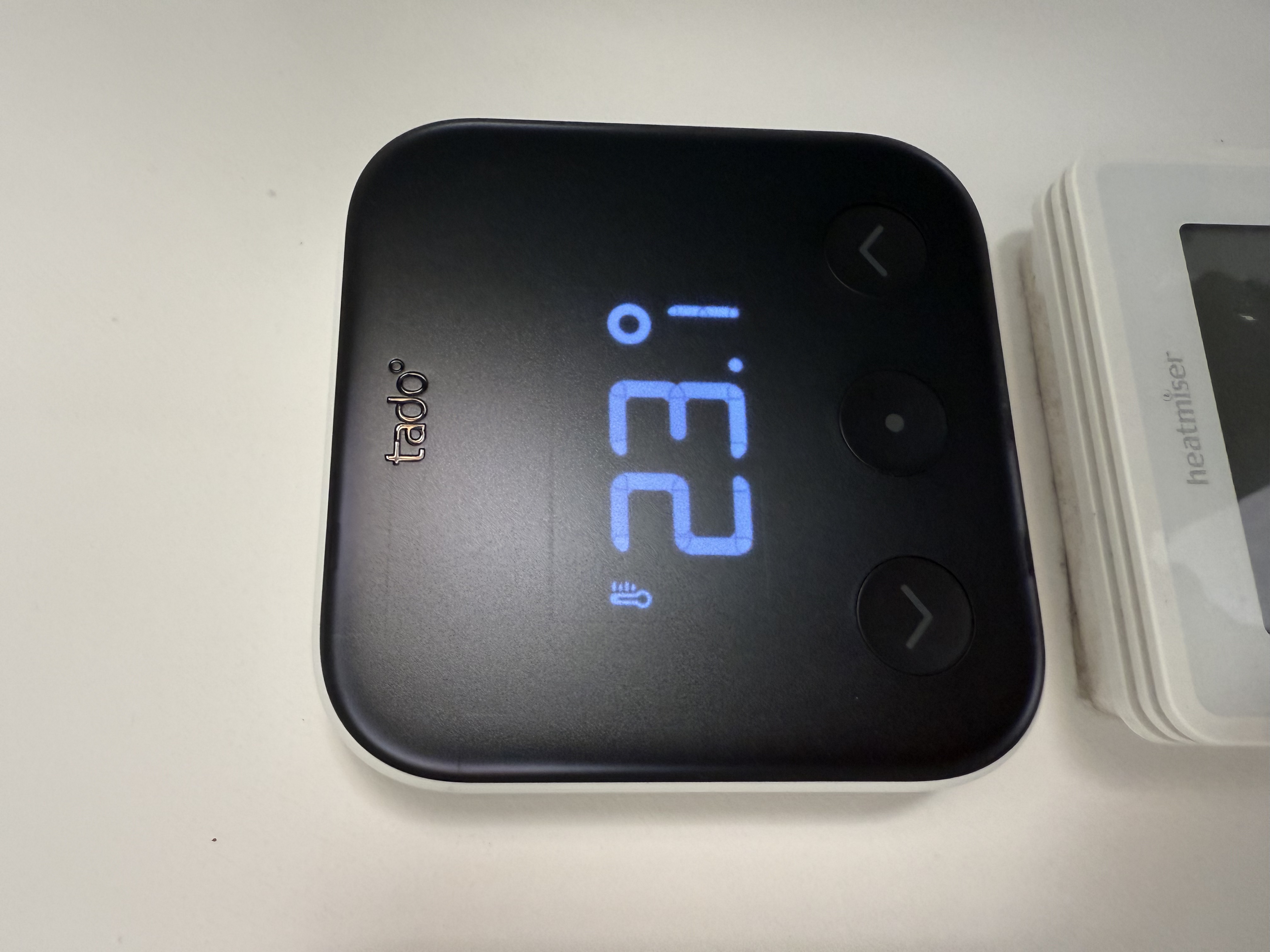 Tado smart thermostat installed by AGF Services
